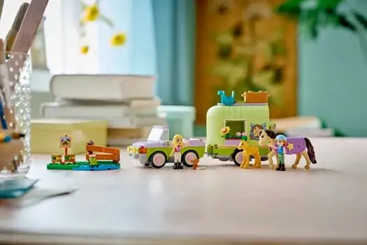 Lego Friends 42695 Horse & Baby Foal Trailer, 9 image