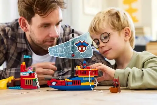 Lego Super Heroes 11208 Team Spidey Pirate Ship, 8 image