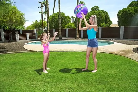 Bestway 31036 Designer Beach Ball Purple  - წყლის გასაბერი ბურთი, 5 image