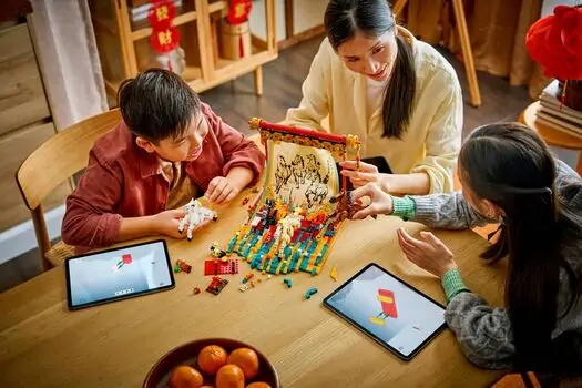 Lego 80119 Galloping Horses Canvas, 11 image