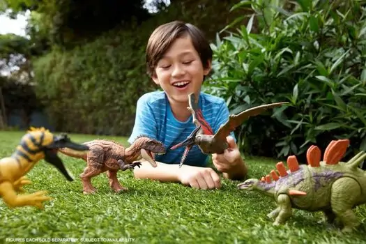Mattel Jurassic World Wild Roar Ceratosuchops Figure სათამაშო დინოზავრის ფიგურა, 2 image