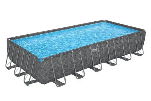 Bestway 561KG APX 365 Rectangular Pool Set - კარკასული აუზი ქვიშის ფილტრით და კიბით, 4 image