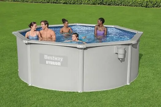 Bestway 56574 Steel Frame Pool - კარკასული აუზი ქვიშის ფილტრით და კიბით, 2 image