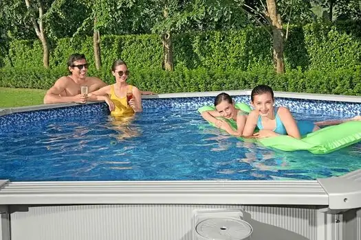 Bestway 56574 Steel Frame Pool - კარკასული აუზი ქვიშის ფილტრით და კიბით, 15 image