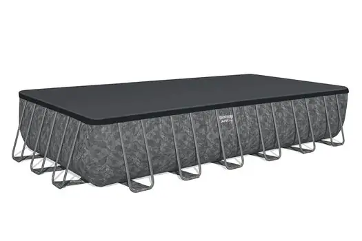 Bestway 561KG APX 365 Rectangular Pool Set - კარკასული აუზი ქვიშის ფილტრით და კიბით, 5 image