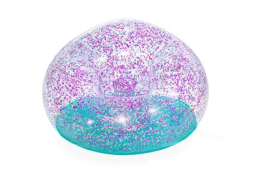 Bestway 75115 Glitter Dream Inflate-a-Chair Air Chair - გასაბერი სავარძელი, 6 image