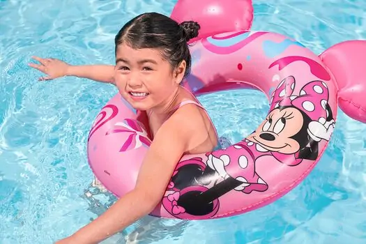 Bestway 9102N Disney Junior Swim Tube Minnie Mouse - გასაბერი კამერა, 2 image