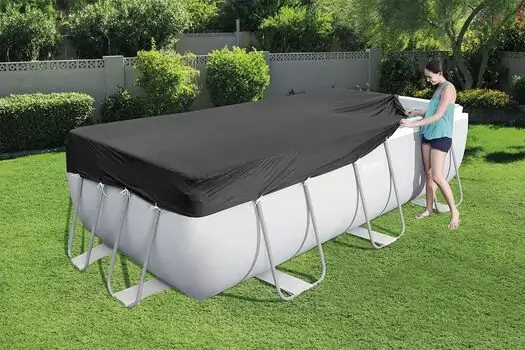 Bestway 58232 Rectangular Pool Cover - აუზის გადასაფარებელი ტენტი, 5 image