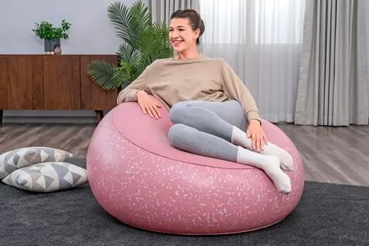 Bestway 75155 Inflate-A-Chair Air Chair Pink - გასაბერი სავარძელი, 3 image