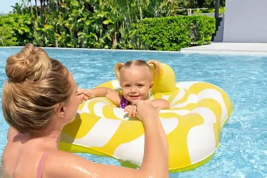 Bestway 32298 Swim Safe Level A swim seat with velvet surface  - გასაბერი კამერა, 2 image
