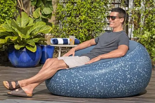Bestway 75154 Inflate-A-Chair Air Chair Blue - გასაბერი სავარძელი, 2 image