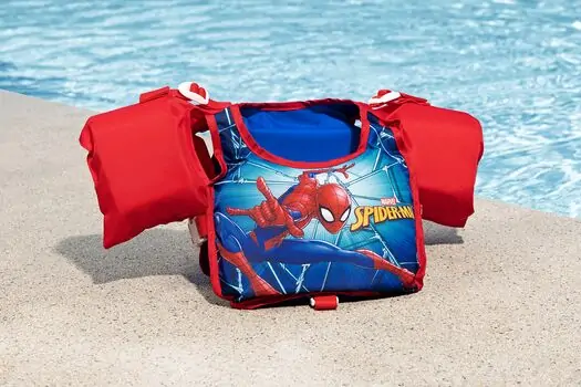 Bestway 98795 Spider-Man water wing waistcoat - გასაბერი საცურაო ჟილეტი, 5 image