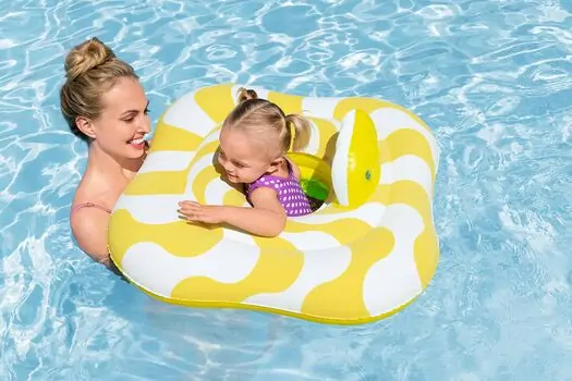 Bestway 32298 Swim Safe Level A swim seat with velvet surface  - გასაბერი კამერა, 8 image