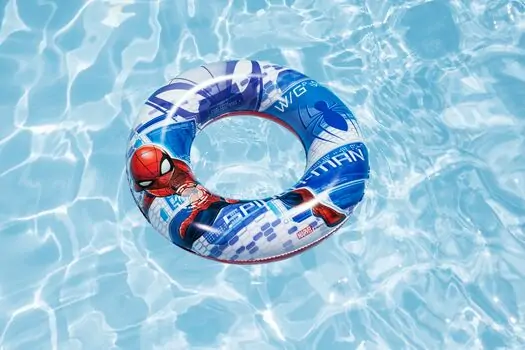 Bestway 98003 Spider-Man children's swimming ring - გასაბერი კამერა, 5 image