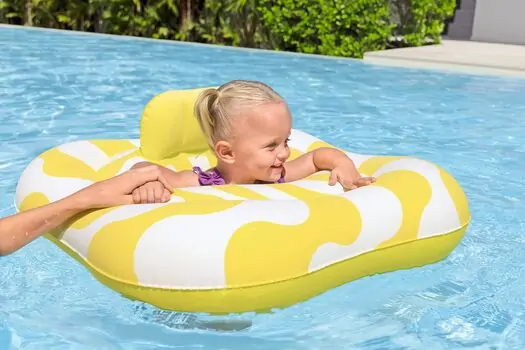 Bestway 32298 Swim Safe Level A swim seat with velvet surface  - გასაბერი კამერა, 5 image