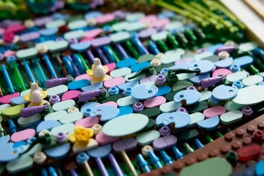 Lego Art 31220 Claude Monet – Bridge over a Pond of Water Lilies, 17 image