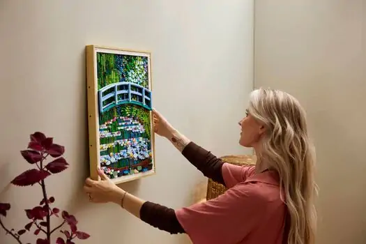 Lego Art 31220 Claude Monet – Bridge over a Pond of Water Lilies, 8 image