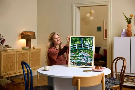 Lego Art 31220 Claude Monet – Bridge over a Pond of Water Lilies, 10 image
