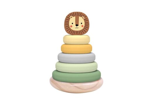 MY FOREST FRIENDS LION STACKING TOWER-ლომის დასაწყობი კოშკი, 2 image