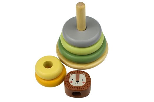 MY FOREST FRIENDS LION STACKING TOWER-ლომის დასაწყობი კოშკი, 6 image
