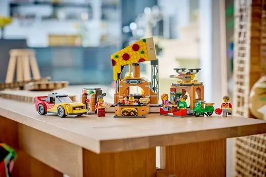 Lego city 60496 Pizza Delivery Experience with Vehicles, 5 image