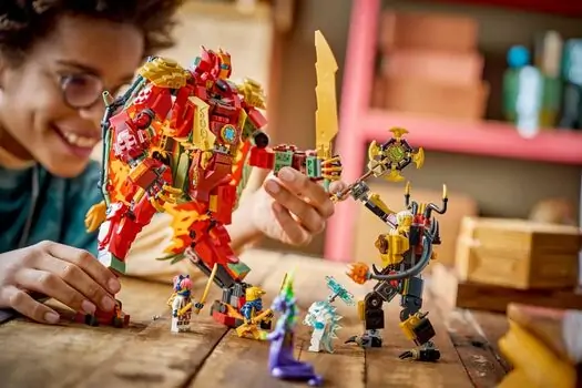 Lego Ninjago 71868 Wyldfyre's Transforming Dragon Mech, 4 image