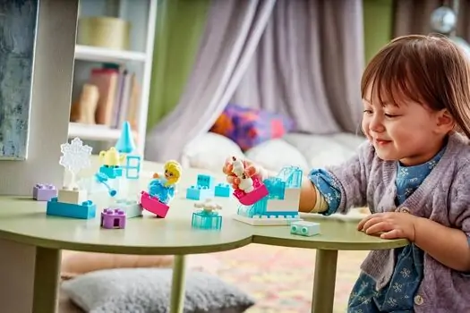 Lego Duplo 10462 Frozen  Creative Box with Elsa and Olaf, 6 image