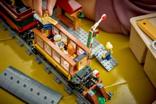 Lego city 60511 Vintage Steam Train, 9 image