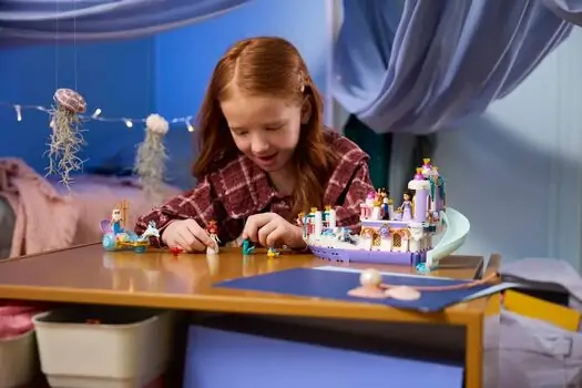 Lego Disney 43299 Ariel's Royal Wedding Boat, 9 image