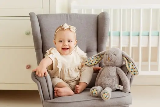 Bali Bazoo 81971 Cuddle toy Bunny grey-განსავითარებელი სათამაშო, 6 image