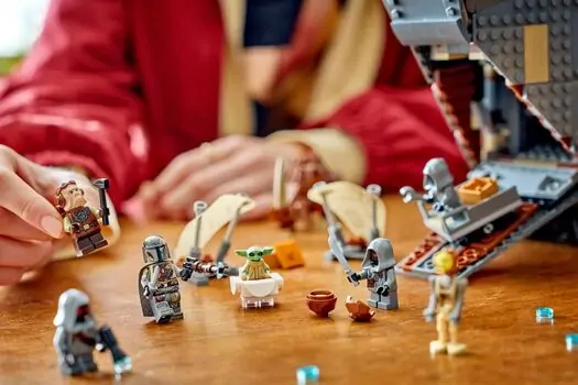 Lego Star Wars 75453 Offworld Sandcrawler™ and Mudhorn, 13 image