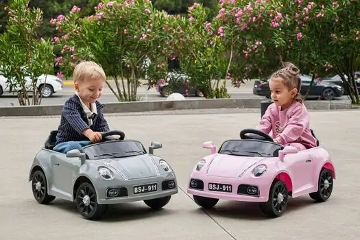 Porsche 911 Electric Car Pink - ელექტრო მანქანა, 8 image