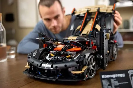 Lego Technic 42232 Koenigsegg Sadair's Spear Megacar, 7 image