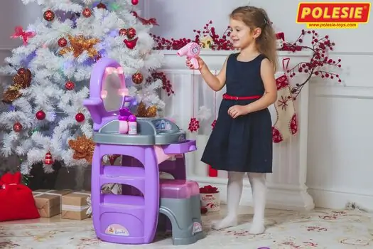 Polesie-ს სათამაშო ტრილიაჟი POLESIE 43146 Beauty Diana 4, dressing table (box), 3 image