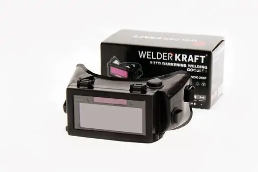 შესადუღებელი სათვალე ქამელეონი WELDER KRAFT WDK-250F