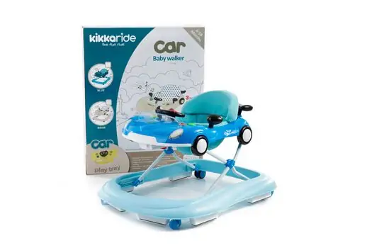 KikkaBoo-ს ჭოჭინა Walker Car Blue, 9 image
