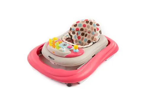 KikkaBoo Walker ABC Pink საბავშვო ჭოჭინა, 3 image