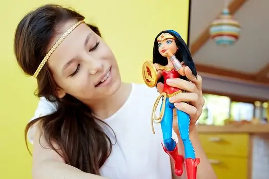 DMM28 D/C Super Hero Girls 12"Power action Mattel-ის სუპერგმირი თოჯინა, 3 image