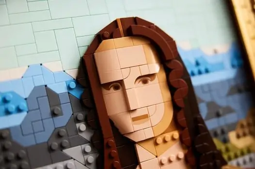 Lego Art 31213 Mona Lisa, 8 image