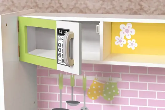 Toy Wooden Kitchen For Kids TX1059-1 საბავშვო ხის სამზარეულო, 3 image