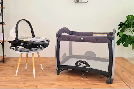 Graco ROCK N GROW ORSON ორ დონიანი საწოლ-მანეჟი, 3 image
