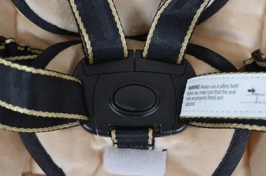 Cangaroo Clarissa Beige ახალშობილის ელექტრო შეზლონგი, 10 image