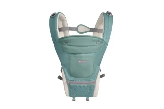 KikkaBoo Carrier 3 in 1 Chloe Mint კენგურუ, 2 image
