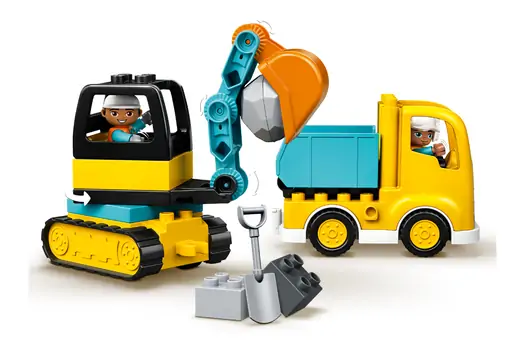 LEGO DUPLO 10931 Truck & Tracked Excavator, 2 image