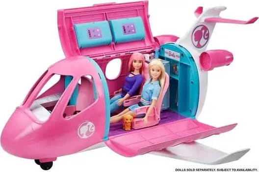 Barbie Dream Plane ბარბის თვითმფრინავი თოჯინებით, 3 image