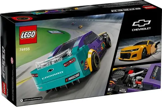 Lego Speed Champions 76935 NASCAR® Next Gen Chevrolet Camaro ZL1, 7 image