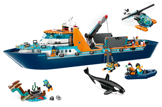 Lego City 60368 Arctic Explorer Ship, 3 image