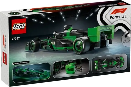 Lego Speed Champions 77247 KICK Sauber F1® Team C44 Race Car, 10 image