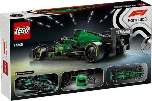 Lego Speed Champions 77245 Aston Martin Aramco F1® AMR24 Race Car, 9 image