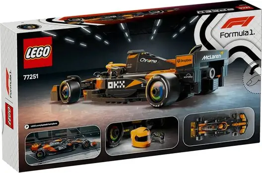 Lego Speed Champions 77251 McLaren F1® Team MCL38 Race Car, 11 image